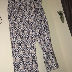 Beach lounge pants with pockets